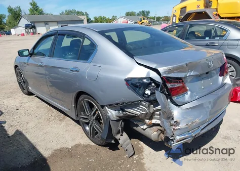 2016 Honda Accord Sport from USA, damaged, VIN 1HGCR2F53GA052858